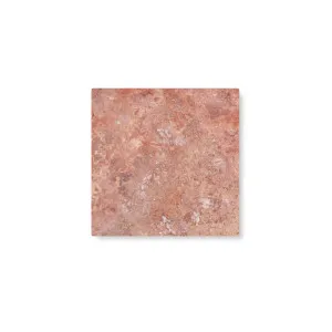 Rosso Travertine Tumbled Tile 150x150mm by Amber, a Travertine for sale on Style Sourcebook