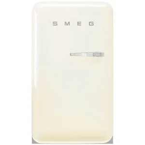 Smeg 50s Retro Style Happy Bar Fridge Left Hinge Cream FAB10HLCR6 by Smeg, a Refrigerators, Freezers for sale on Style Sourcebook