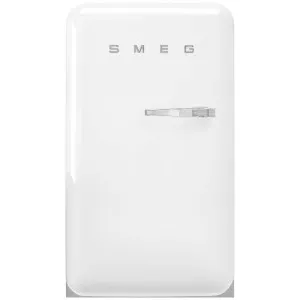 Smeg 50s Retro Style Happy Bar Fridge Left Hinge White FAB10HLWH6 by Smeg, a Refrigerators, Freezers for sale on Style Sourcebook