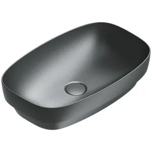 Catalano Alvea 600x380 Inset Basin Satin Black 0624600022 by Catalano, a Basins for sale on Style Sourcebook