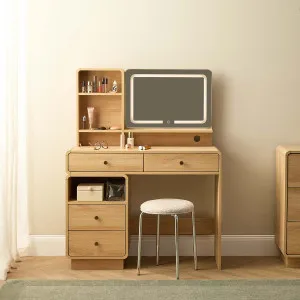 McKenna Make-Up Table - Natural - Mocka by Mocka., a Dressing Tables for sale on Style Sourcebook
