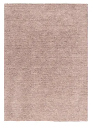 Bertila Dusty Rose Wool Rug by Miss Amara, a Contemporary Rugs for sale on Style Sourcebook