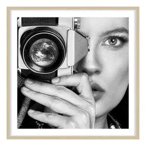 Elle Framed Print in 103 x 103cm by OZ Design, a Prints for sale on Style Sourcebook