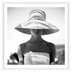 Sweet Mia Framed Print in 103 x 103cm by OZ Design, a Prints for sale on Style Sourcebook
