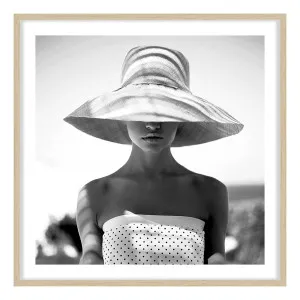 Sweet Mia Framed Print in 60 x 60cm by OZ Design, a Prints for sale on Style Sourcebook