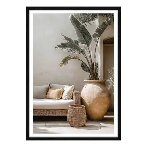 Terracotta Calm Framed Print in 61 x 84cm by OZ Design, a Prints for sale on Style Sourcebook