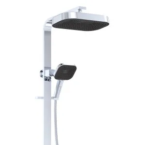 Kuro Deluxe Twin Shower Soft Square Head, Chrome by Fienza, a Shower Heads & Mixers for sale on Style Sourcebook