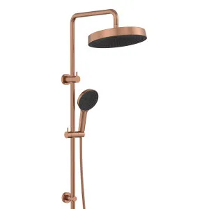 Kuro Twin Shower, Round Head, Brushed Copper by Fienza, a Shower Heads & Mixers for sale on Style Sourcebook