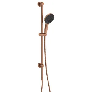 Kuro Rail Shower Round, Brushed Copper by Fienza, a Shower Heads & Mixers for sale on Style Sourcebook