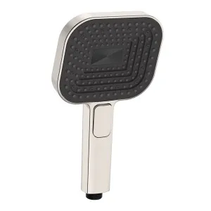 Kuro Hand Shower Head, Soft Square, Brushed Nickel by Fienza, a Shower Heads & Mixers for sale on Style Sourcebook