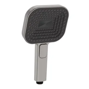 Kuro Hand Shower Head, Soft Square, Gun Metal by Fienza, a Shower Heads & Mixers for sale on Style Sourcebook