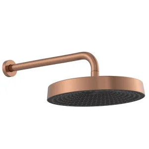 Kuro Shower Arm Set, Round Head, Brushed Copper by Fienza, a Shower Heads & Mixers for sale on Style Sourcebook