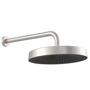 Kuro Shower Arm Set, Round Head, Brushed Nickel by Fienza, a Shower Heads & Mixers for sale on Style Sourcebook