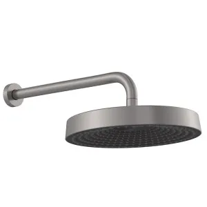 Kuro Shower Arm Set, Round Head, Gun Metal by Fienza, a Shower Heads & Mixers for sale on Style Sourcebook