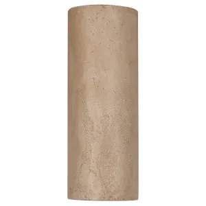 Telbix Impero Modern Textured Stone Up/Down Wall Light - Beige by Telbix, a Wall Lighting for sale on Style Sourcebook