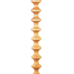 Oriel Lighting Spindle Curvy Sculptured Wood Floor Lamp - Natural by Oriel Lighting, a Lamps for sale on Style Sourcebook