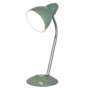 Oriel Lighting Trax Flexible Gooseneck Desk Lamp - Sage Green by Oriel Lighting, a Lamps for sale on Style Sourcebook