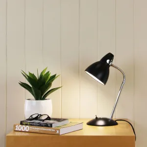 Oriel Lighting Trax Flexible Gooseneck Desk Lamp - Black by Oriel Lighting, a Lamps for sale on Style Sourcebook