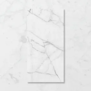 Aphrodite Statuario Tide (Satin) 300x600 by Sanctuary Makers, a Stone Look Tiles for sale on Style Sourcebook