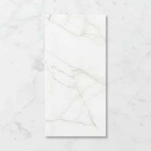 Aphrodite Statuario Wisp (Matt) 300x600 by Sanctuary Makers, a Stone Look Tiles for sale on Style Sourcebook