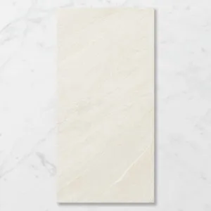Pietra Tanamai Curd (Satin) 1200x600 by Sanctuary Makers, a Stone Look Tiles for sale on Style Sourcebook