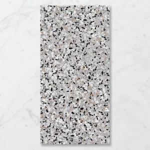 Terra Foray Cosmic Grey (Matt) 1200x600 by Sanctuary Makers, a Terrazzo Look Tiles for sale on Style Sourcebook