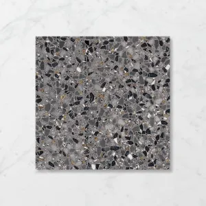 Terra Foray Ebony Espresso (Satin) 450x450 by Sanctuary Makers, a Terrazzo Look Tiles for sale on Style Sourcebook