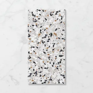 Terra Foray Moorland Mist (Satin) 300x600 by Sanctuary Makers, a Terrazzo Look Tiles for sale on Style Sourcebook