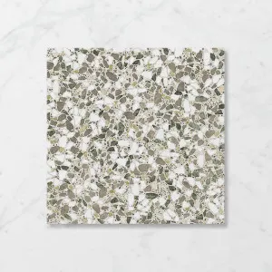 Terra Foray Olive Dream (Matt) 450x450 by Sanctuary Makers, a Terrazzo Look Tiles for sale on Style Sourcebook