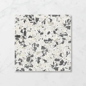 Terra Kosmo Zebra (Satin) 450x450 by Sanctuary Makers, a Terrazzo Look Tiles for sale on Style Sourcebook