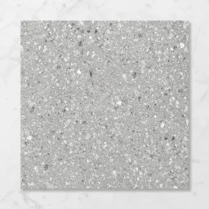 Terra Lusso Steel (Matt) 300x600 by Sanctuary Makers, a Terrazzo Look Tiles for sale on Style Sourcebook