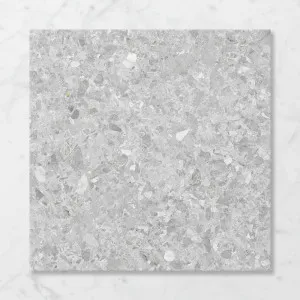Terra Palacio Ashen (Matt) 600x600 by Sanctuary Makers, a Terrazzo Look Tiles for sale on Style Sourcebook