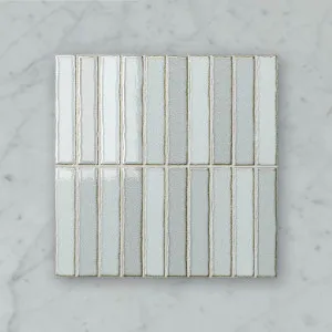Zen Fingers (150x25) Sora (Gloss) 300x300 by Sanctuary Makers, a Mosaic Tiles for sale on Style Sourcebook