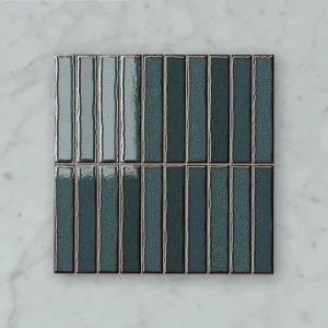 Zen Fingers (150x25) Umi (Gloss) 300x300 by Sanctuary Makers, a Mosaic Tiles for sale on Style Sourcebook