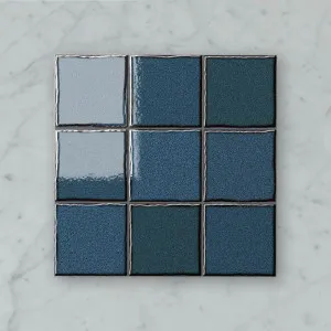 Zen Squares (100x100) Gunjo (Gloss) 300x300 by Sanctuary Makers, a Mosaic Tiles for sale on Style Sourcebook