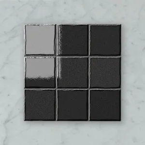 Zen Squares (100x100) Sumi (Gloss) 300x300 by Sanctuary Makers, a Mosaic Tiles for sale on Style Sourcebook