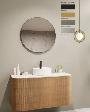 Brushed Gold, 80cm by Luxe Mirrors, a Vanity Mirrors for sale on Style Sourcebook