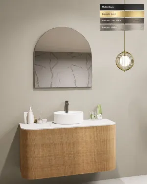 Brushed Nickel, 850mm x 800mm by Luxe Mirrors, a Vanity Mirrors for sale on Style Sourcebook