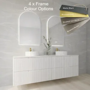 Gun Metal, 900mm x 550mm by Luxe Mirrors, a Vanity Mirrors for sale on Style Sourcebook