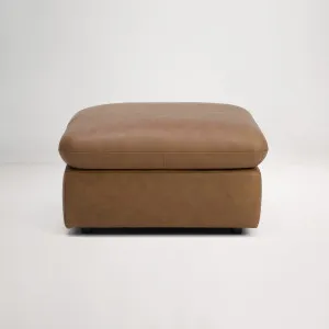 Hudson Mini Ottoman, Tuscany Tan, by Lounge Lovers by Lounge Lovers, a Ottomans for sale on Style Sourcebook