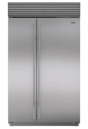 Sub-Zero 800L Built-In Side By Side Fridge - Tubular Handles ICBBI48SSTH by Sub-Zero, a Refrigerators, Freezers for sale on Style Sourcebook