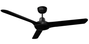 Ventair Spyda 50" DC Ceiling Fan with Wall Control - Black by Ventair, a Ceiling Fans for sale on Style Sourcebook