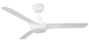 Ventair Spyda 50" DC Ceiling Fan with LED Light and Wall Control - White by Ventair, a Ceiling Fans for sale on Style Sourcebook
