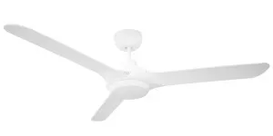 Ventair Spyda 55" DC Ceiling Fan with LED Light and Wall Control - White by Ventair, a Ceiling Fans for sale on Style Sourcebook