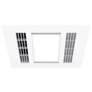 Martec Furnace Mini 4-in-1 Bathroom Exhaust Fan with Heater, Cooler & LED Light - White by Martec, a Exhaust Fans for sale on Style Sourcebook
