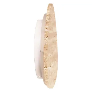 Oriel Lighting Reul Large Geometric Triangle LED Wall Light - Travertine by Oriel Lighting, a Wall Lighting for sale on Style Sourcebook