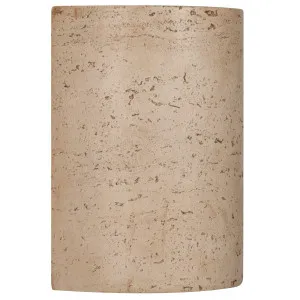 Telbix Etruso Travertine Look Up/Down Wall Light - Beige by Telbix, a Wall Lighting for sale on Style Sourcebook