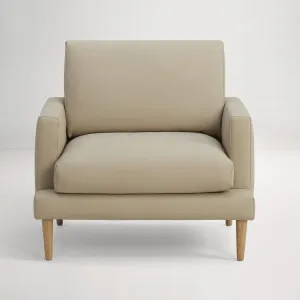 Tilly Armchair, Porto Almond, by Lounge Lovers by Lounge Lovers, a Chairs for sale on Style Sourcebook