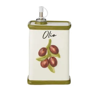 Uva Ceramic Olio Oil Bottle 12x5x16cm by Coast to Coast, a Utensils & Gadgets for sale on Style Sourcebook