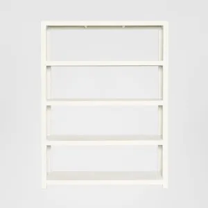 Carfu Wooden Shelf 45x150x200 White by Florabelle Living, a Sideboards, Buffets & Trolleys for sale on Style Sourcebook